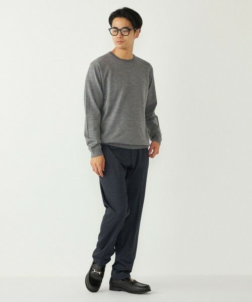 SHIPS / シップス ニット・セーター | SHIPS Colors:〈手洗い可能〉アンチピリング 12ゲージ クルーネック ニット | 詳細16