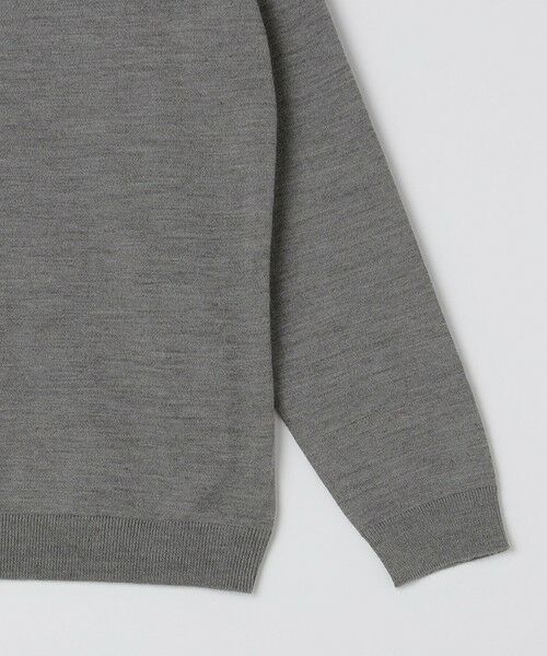 SHIPS / シップス ニット・セーター | SHIPS Colors:〈手洗い可能〉アンチピリング 12ゲージ クルーネック ニット | 詳細4
