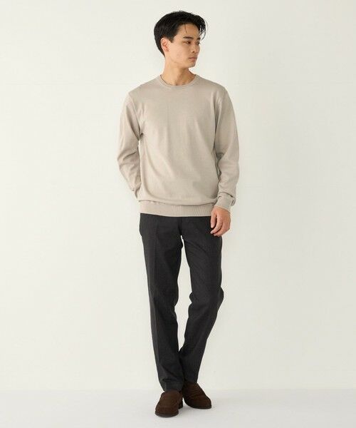 SHIPS / シップス ニット・セーター | 《一部追加・新色予約》【一部WEB限定】〈手洗い可能〉アンチピリング 12ゲージ クルーネックニット | 詳細25