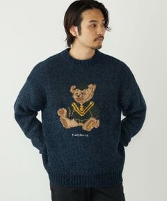 SHIPS / シップス ニット・セーター | SHIPS Colors:〈洗濯機可能〉TeddyBear(R) ジャカード モール ニット◇