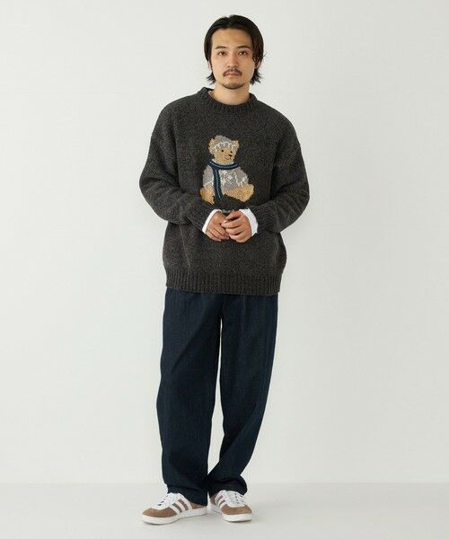 SHIPS / シップス ニット・セーター | SHIPS Colors:〈洗濯機可能〉TeddyBear(R) ジャカード モール ニット◇ | 詳細12