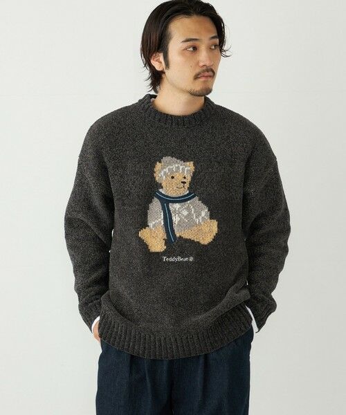 SHIPS / シップス ニット・セーター | SHIPS Colors:〈洗濯機可能〉TeddyBear(R) ジャカード モール ニット◇ | 詳細13