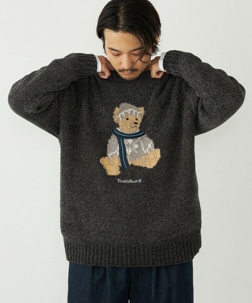 SHIPS / シップス ニット・セーター | SHIPS Colors:〈洗濯機可能〉TeddyBear(R) ジャカード モール ニット◇ | 詳細15