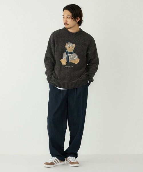 SHIPS / シップス ニット・セーター | SHIPS Colors:〈洗濯機可能〉TeddyBear(R) ジャカード モール ニット◇ | 詳細16