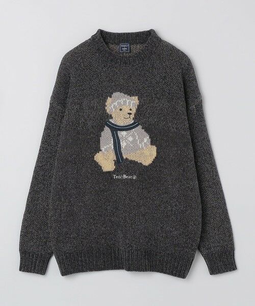 SHIPS / シップス ニット・セーター | SHIPS Colors:〈洗濯機可能〉TeddyBear(R) ジャカード モール ニット◇ | 詳細1