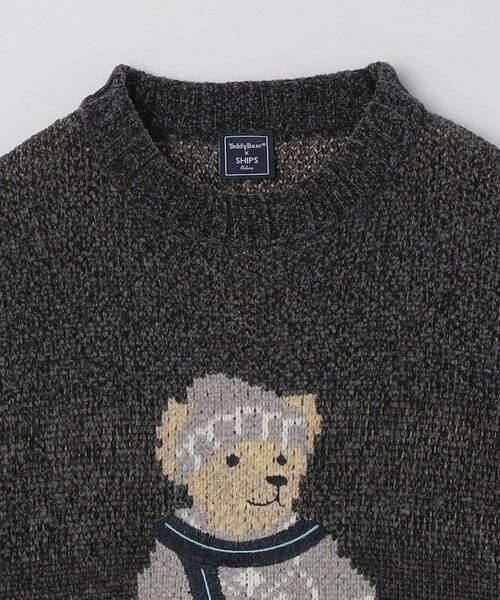 SHIPS / シップス ニット・セーター | SHIPS Colors:〈洗濯機可能〉TeddyBear(R) ジャカード モール ニット◇ | 詳細3