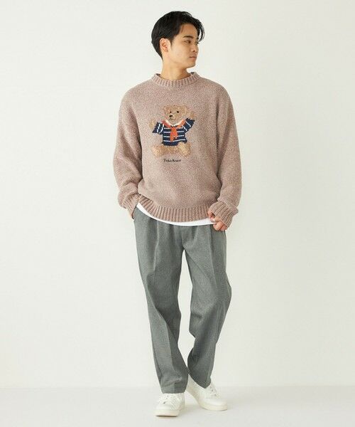 SHIPS / シップス ニット・セーター | SHIPS Colors:〈洗濯機可能〉TeddyBear(R) ジャカード モール ニット◇ | 詳細19