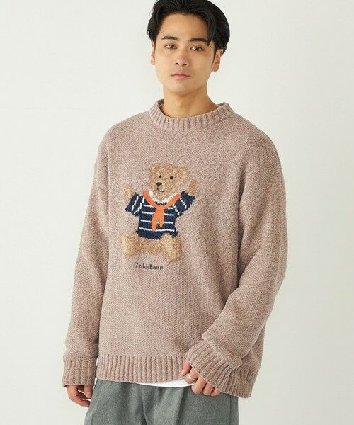 SHIPS / シップス ニット・セーター | SHIPS Colors:〈洗濯機可能〉TeddyBear(R) ジャカード モール ニット◇ | 詳細20