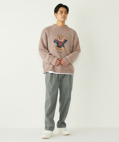 SHIPS / シップス ニット・セーター | SHIPS Colors:〈洗濯機可能〉TeddyBear(R) ジャカード モール ニット◇ | 詳細22