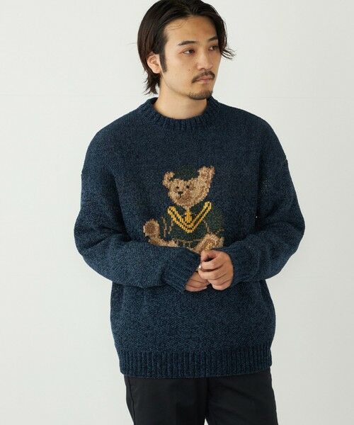 SHIPS / シップス ニット・セーター | SHIPS Colors:〈洗濯機可能〉TeddyBear(R) ジャカード モール ニット◇ | 詳細27