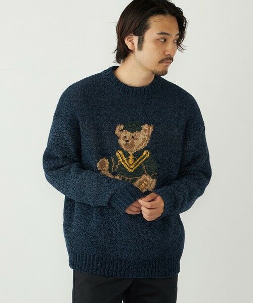SHIPS / シップス ニット・セーター | SHIPS Colors:〈洗濯機可能〉TeddyBear(R) ジャカード モール ニット◇ | 詳細29