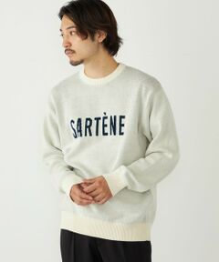 SHIPS / シップス ニット・セーター | SHIPS Colors:〈手洗い可能〉モール ジャカード ロゴ ニット