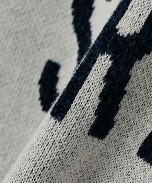 SHIPS / シップス ニット・セーター | SHIPS Colors:〈手洗い可能〉モール ジャカード ロゴ ニット | 詳細2