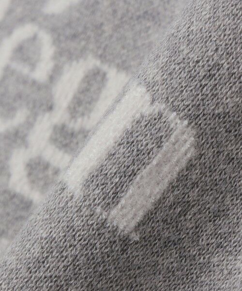 SHIPS / シップス ニット・セーター | SHIPS Colors:〈手洗い可能〉モール ジャカード ロゴ ニット | 詳細13