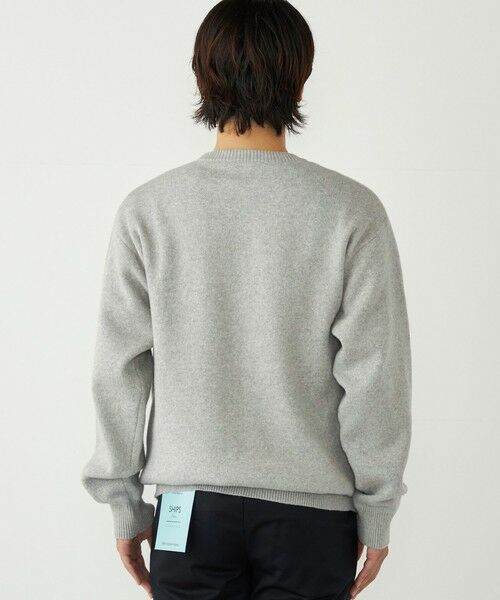 SHIPS / シップス ニット・セーター | SHIPS Colors:〈手洗い可能〉モール ジャカード ロゴ ニット | 詳細16