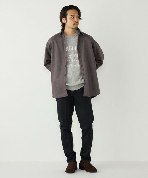 SHIPS / シップス ニット・セーター | SHIPS Colors:〈手洗い可能〉モール ジャカード ロゴ ニット | 詳細19