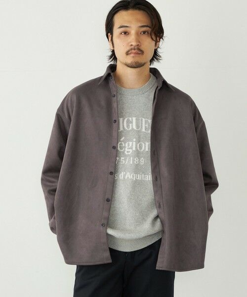 SHIPS / シップス ニット・セーター | SHIPS Colors:〈手洗い可能〉モール ジャカード ロゴ ニット | 詳細24