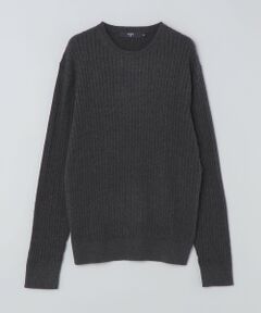 SHIPS / シップス ニット・セーター | SHIPS Colors:〈洗濯機可能〉コットン カシミヤ ケーブル ニット