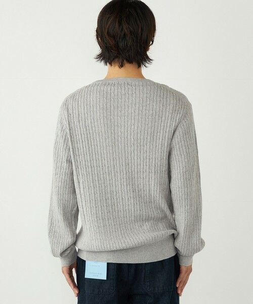 SHIPS / シップス ニット・セーター | SHIPS Colors:〈洗濯機可能〉コットン カシミヤ ケーブル ニット | 詳細11