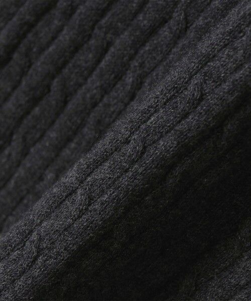 SHIPS / シップス ニット・セーター | SHIPS Colors:〈洗濯機可能〉コットン カシミヤ ケーブル ニット | 詳細18