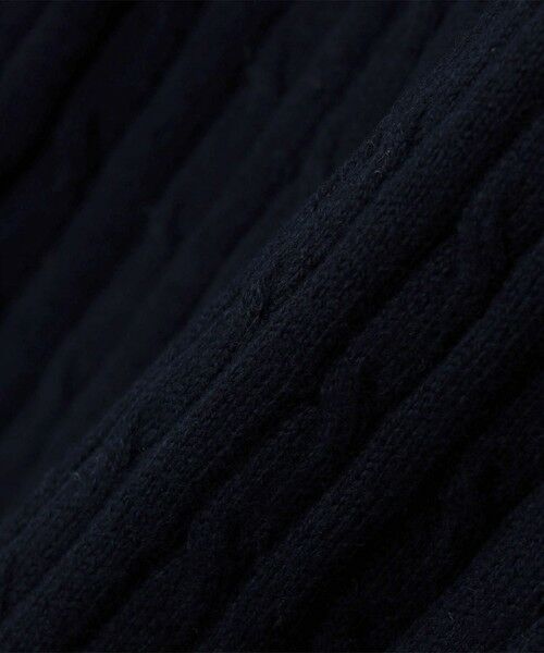 SHIPS / シップス ニット・セーター | SHIPS Colors:〈洗濯機可能〉コットン カシミヤ ケーブル ニット | 詳細26