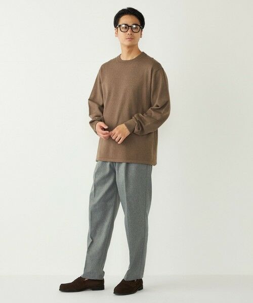 SHIPS / シップス ニット・セーター | SHIPS Colors:〈洗濯機可能〉クリーミー クルーネック ニット | 詳細17