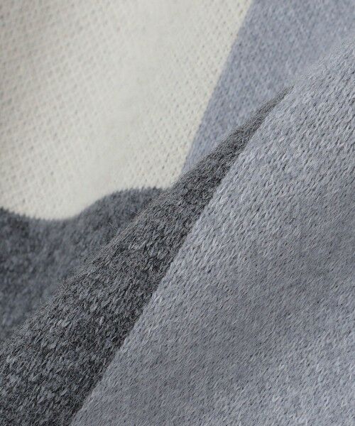 SHIPS / シップス ニット・セーター | 《一部追加予約》SHIPS Colors:〈洗濯機可能〉モチフワ 総柄 ニット◇ | 詳細12