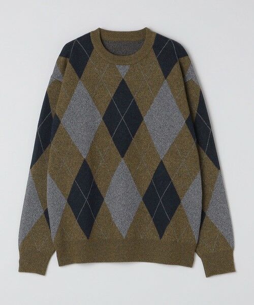 SHIPS / シップス ニット・セーター | 《一部追加予約》SHIPS Colors:〈洗濯機可能〉モチフワ 総柄 ニット◇ | 詳細18