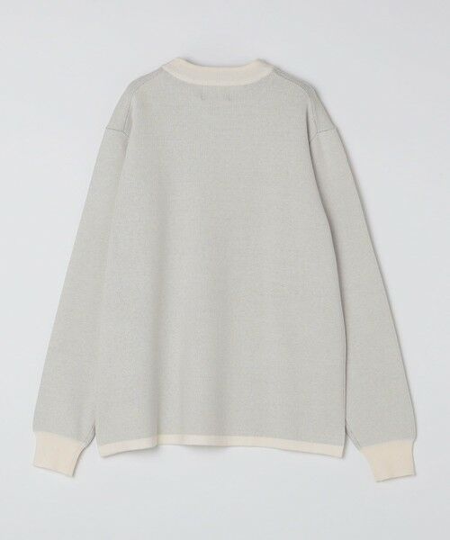 SHIPS / シップス ニット・セーター | SHIPS Colors:〈洗濯機可能〉クリーミー ロゴ クルーネック ニット | 詳細2