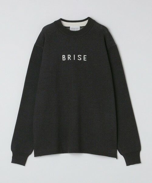 SHIPS / シップス ニット・セーター | SHIPS Colors:〈洗濯機可能〉クリーミー ロゴ クルーネック ニット | 詳細16