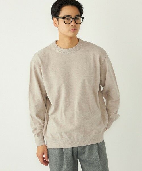 SHIPS / シップス ニット・セーター | SHIPS Colors:〈洗濯機可能〉ハイゲージ モール ニット | 詳細4