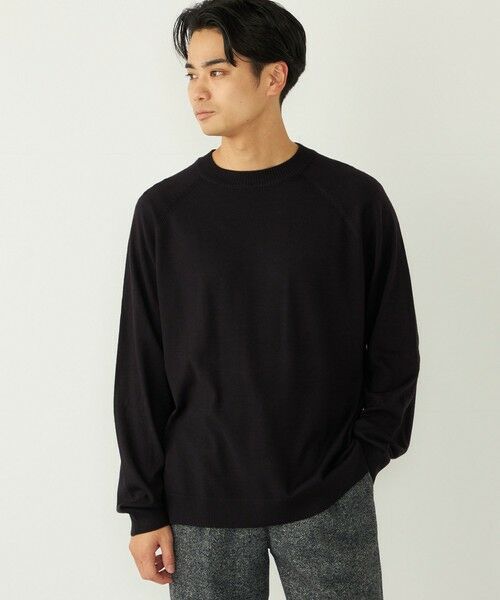SHIPS / シップス ニット・セーター | SHIPS Colors:〈吸湿発熱・洗濯機可能〉CELLN(R) × ウール 14ゲージ ニット | 詳細5
