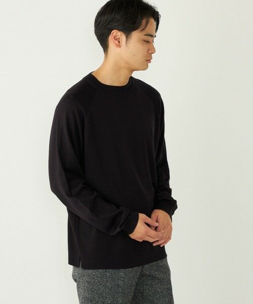 SHIPS / シップス ニット・セーター | SHIPS Colors:〈吸湿発熱・洗濯機可能〉CELLN(R) × ウール 14ゲージ ニット | 詳細6