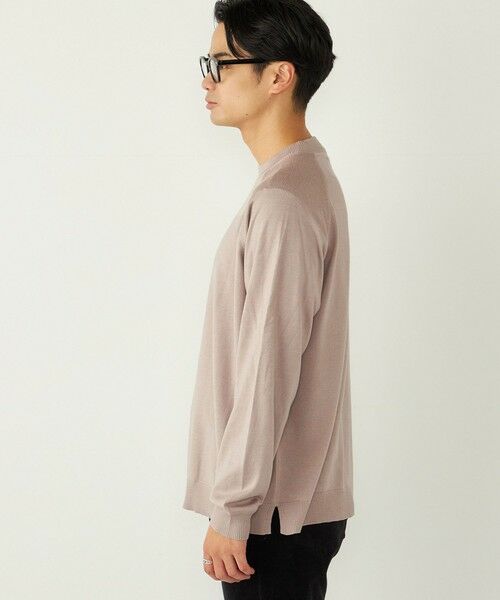 SHIPS / シップス ニット・セーター | SHIPS Colors:〈吸湿発熱・洗濯機可能〉CELLN(R) × ウール 14ゲージ ニット | 詳細5