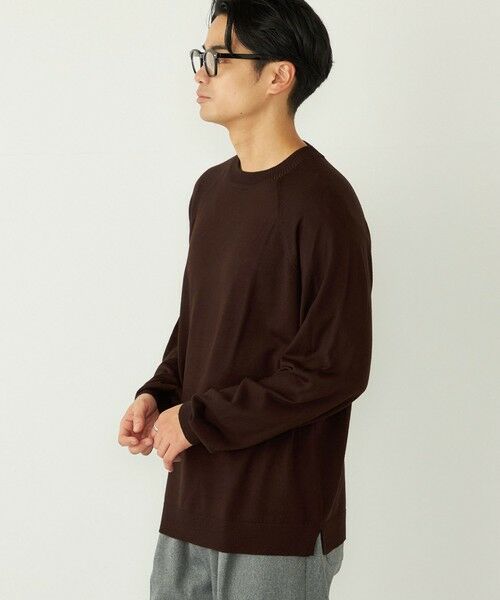 SHIPS / シップス ニット・セーター | SHIPS Colors:〈吸湿発熱・洗濯機可能〉CELLN(R) × ウール 14ゲージ ニット | 詳細17