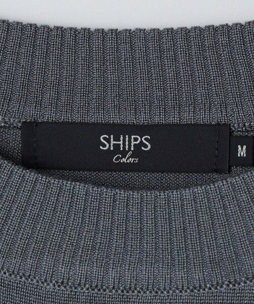 SHIPS / シップス ニット・セーター | SHIPS Colors:〈吸湿発熱・洗濯機可能〉CELLN(R) × ウール 14ゲージ ニット | 詳細25