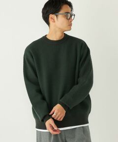 SHIPS / シップス ニット・セーター | SHIPS Colors:〈手洗い可能〉Wフェイス ジャカード ニット