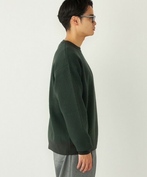 SHIPS / シップス ニット・セーター | SHIPS Colors:〈手洗い可能〉Wフェイス ジャカード ニット | 詳細7