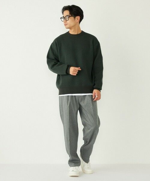 SHIPS / シップス ニット・セーター | SHIPS Colors:〈手洗い可能〉Wフェイス ジャカード ニット | 詳細12