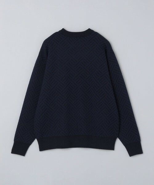 SHIPS / シップス ニット・セーター | SHIPS Colors:〈手洗い可能〉Wフェイス ジャカード ニット | 詳細14