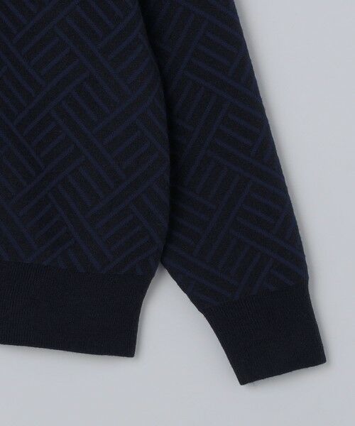 SHIPS / シップス ニット・セーター | SHIPS Colors:〈手洗い可能〉Wフェイス ジャカード ニット | 詳細17