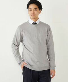 SHIPS / シップス ニット・セーター | SHIPS Colors:〈手洗い可能〉アンチピリング 12G クルーネック ニット