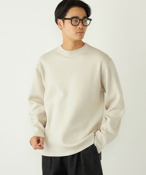 SHIPS / シップス ニット・セーター | 《新色追加予約》SHIPS Colors:〈吸湿発熱〉Solist(R) Heat ミラノ ニット◇(ナチュラル)