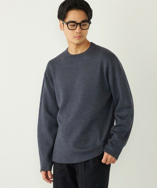 SHIPS / シップス ニット・セーター | 《新色追加予約》SHIPS Colors:〈吸湿発熱〉Solist(R) Heat ミラノ ニット◇(グレー)