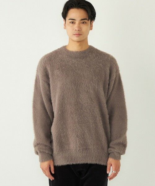 SHIPS / シップス ニット・セーター | SHIPS Colors:〈手洗い可能〉シャギー クルーネック ニット | 詳細10