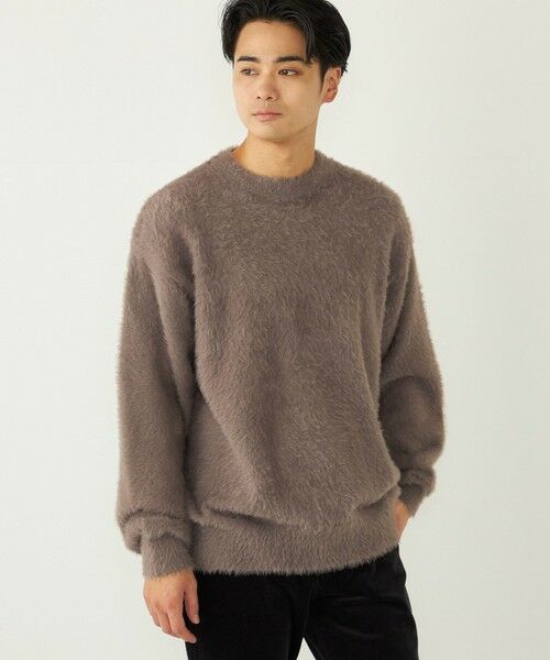 SHIPS / シップス ニット・セーター | SHIPS Colors:〈手洗い可能〉シャギー クルーネック ニット | 詳細16