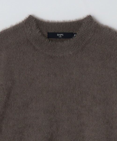 SHIPS / シップス ニット・セーター | SHIPS Colors:〈手洗い可能〉シャギー クルーネック ニット | 詳細4