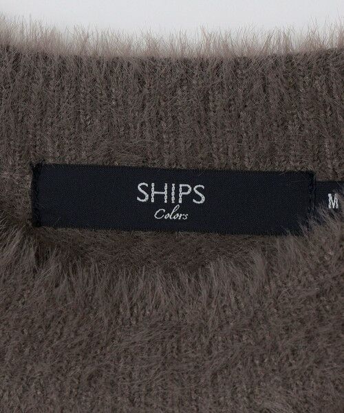 SHIPS / シップス ニット・セーター | SHIPS Colors:〈手洗い可能〉シャギー クルーネック ニット | 詳細7