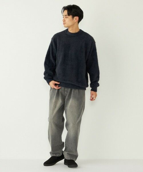 SHIPS / シップス ニット・セーター | SHIPS Colors:〈手洗い可能〉シャギー クルーネック ニット | 詳細21