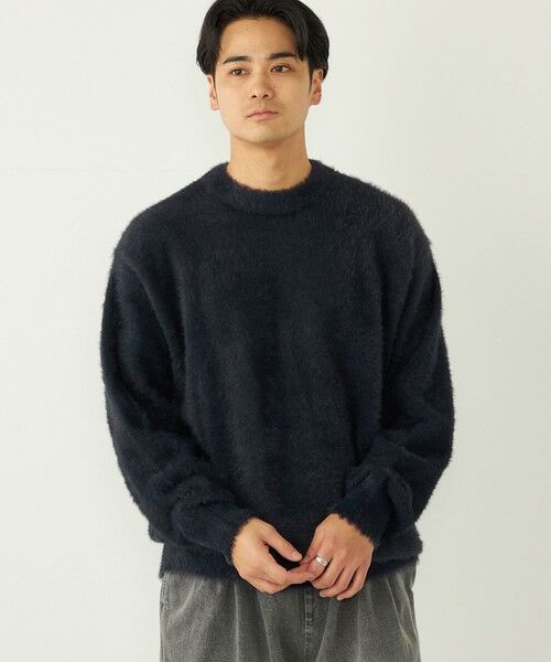 SHIPS / シップス ニット・セーター | SHIPS Colors:〈手洗い可能〉シャギー クルーネック ニット | 詳細22